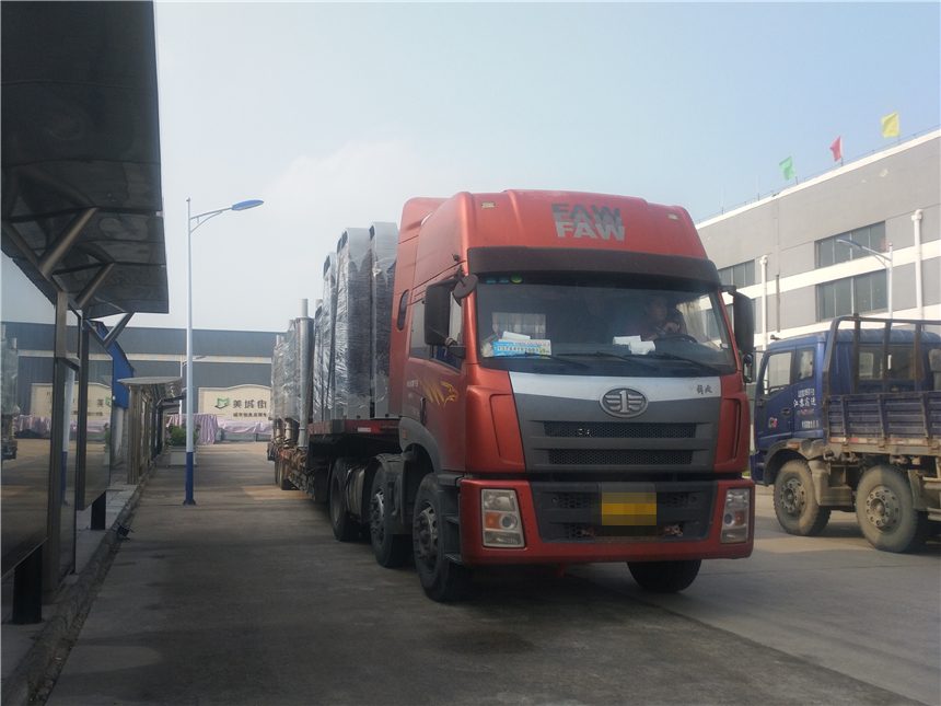 2019.4.16河北肅寧公交站臺(tái)、候車(chē)亭發(fā)貨