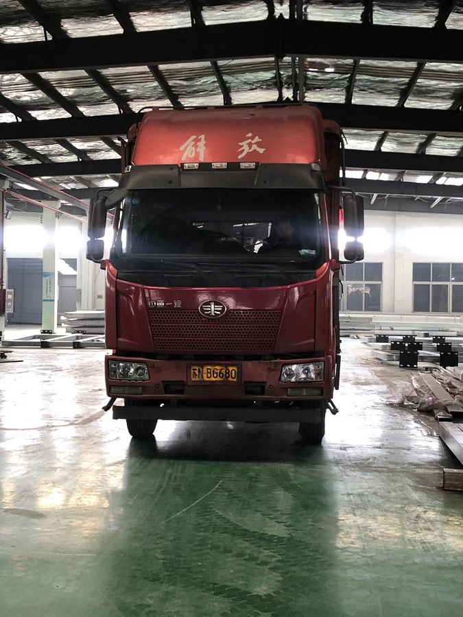 【2020年12月24日】江蘇鹽城市候車亭項(xiàng)目發(fā)貨通知